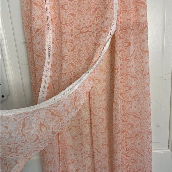 Double High Slit Floral Maxi Skirt - Picture 3 of 10